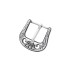 Buckle ZAC-2658 30mm (Antique Silver)