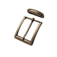 Buckle ZAC-5070 30mm with loop (Antique)