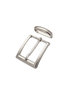 Пряжка ZAC-5070 со шлевкой 30мм (никель)