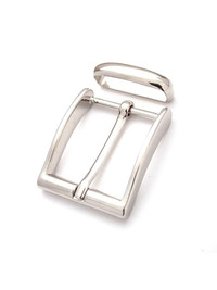 Пряжка ZAC-7869 со шлевкой 40мм (никель)