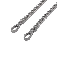 Chain with snap hooks MEE-8361 110cm (Chrome)