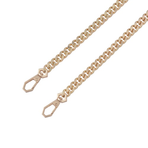 Chain with snap hooks MEE-8361 110cm (Gold)