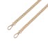 Chain with snap hooks MEE-8361 110cm (Gold)