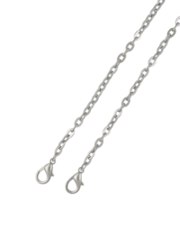 Цепочка с карабинами Wuta 16 100см (хром)