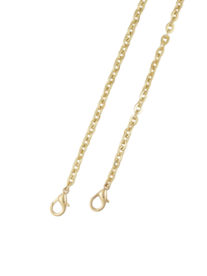 Цепочка с карабинами Wuta 16 100см (золото)