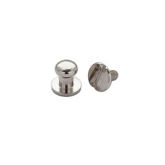 Colar button LBS 6mm (Brass, Nickel)