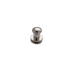 Colar button LBS 6mm (Brass, Nickel)
