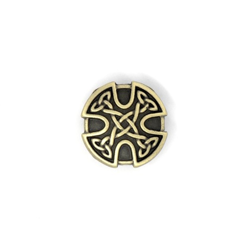 Concho Celtic Knot (Antique Brass)