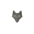 Concho Viking Wolf (Antique Silver)