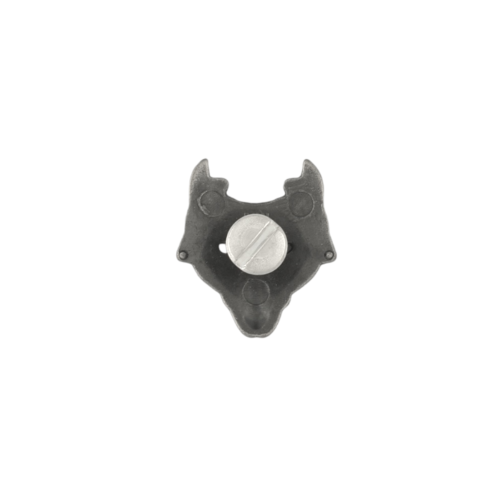Concho Viking Wolf (Antique Silver)