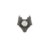 Concho Viking Wolf (Antique Silver)