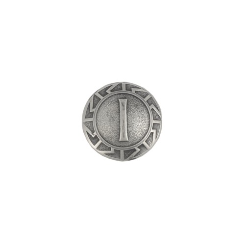 Concho Runes Isa (Nickel)