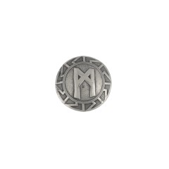 Concho Runes Mannaz (Nickel)