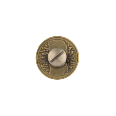 Concho Pair Tree (Brass)