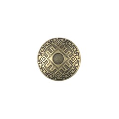 Concho Runes Burdock Happiness (Brass)