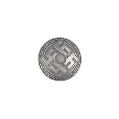 Concho Runes Fern Flower (Nickel)