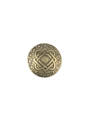 Кончо Руна Звезда Лады Богородицы (латунь)