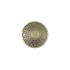 Concho Viking Runes (Brass)
