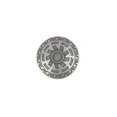 Concho Runes Wolf hook (Nickel)