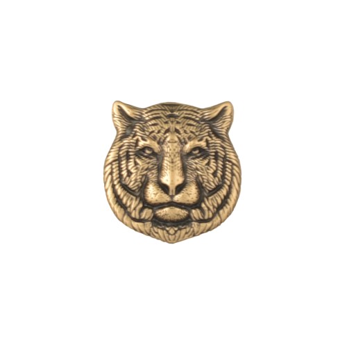 Concho Tiger (Brass, Silhouette)