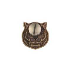 Concho Tiger (Brass, Silhouette)