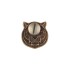 Concho Tiger (Brass, Silhouette)