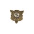 Concho Wolf (Brass, Silhouette)