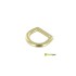 D-Ring BG-2011 16mm (Brass)