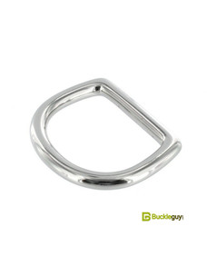 Полукольцо литое BG-2011 25мм (нерж, никель)