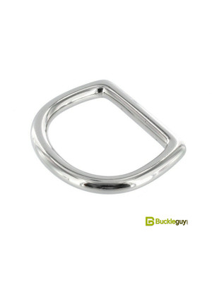 Полукольцо литое BG-2011 25мм (нерж, никель)