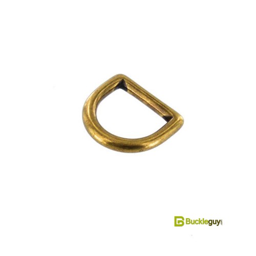 D-Ring BG-010 16mm (Antique Brass)