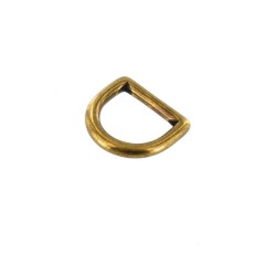 D-Ring BG-010 16mm (Antique Brass)