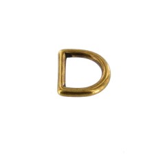 D-Ring BG-010 16mm (Antique Brass)