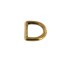 D-Ring BG-010 16mm (Antique Brass)
