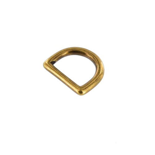 D-Ring BG-010 16mm (Antique Brass)