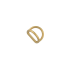 Double D-Ring Kelly 12mm (Gold)