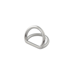 Double D-Ring Kelly 14mm (Chrome)