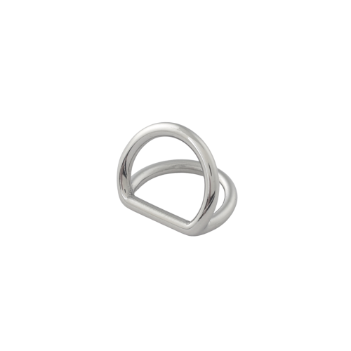 Double D-Ring Kelly 14mm (Chrome)