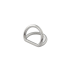 Double D-Ring Kelly 14mm (Chrome)