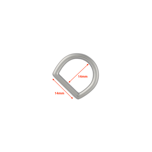 D-Ring Kelly 14mm (Chrome)