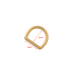 D-Ring Kelly 14mm (Gold)