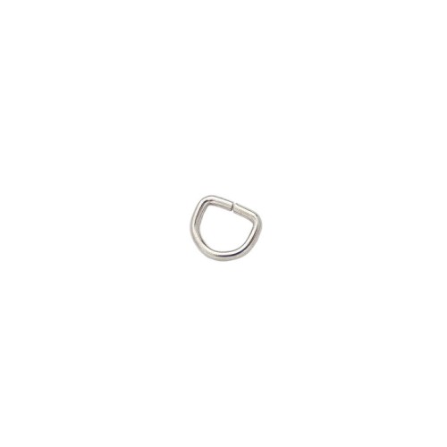 D-ring 10mm (Steel,Nickel)