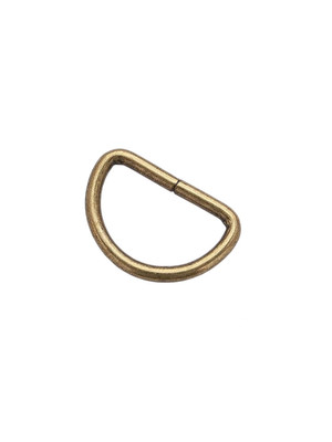 Полукольцо 32х19мм (сталь,ст.латунь)