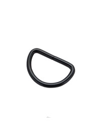 Полукольцо 32х19мм (сталь,чёрный)