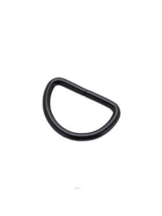 Полукольцо 32х19мм (сталь,чёрный)