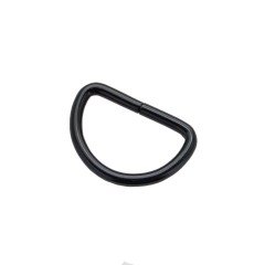 D-ring 32x19mm (Steel,Black)