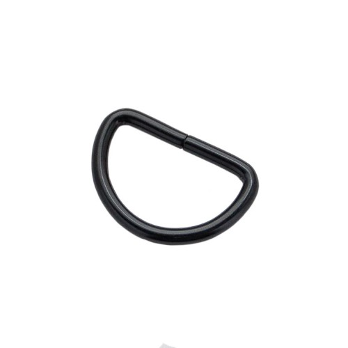 D-ring 32x19mm (Steel,Black)