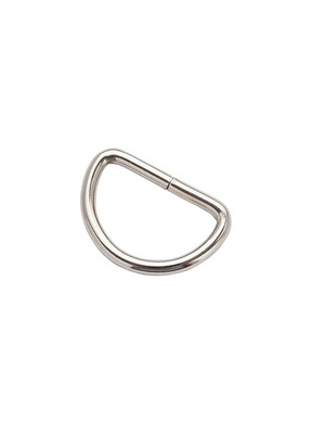 Полукольцо 32х19мм (сталь,никель)