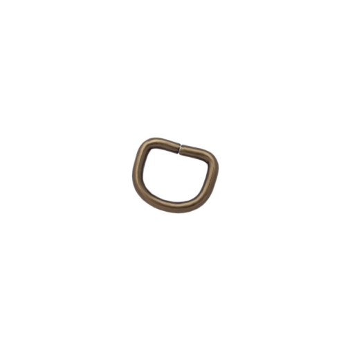 D-ring 16x12mm (Steel,Antique)