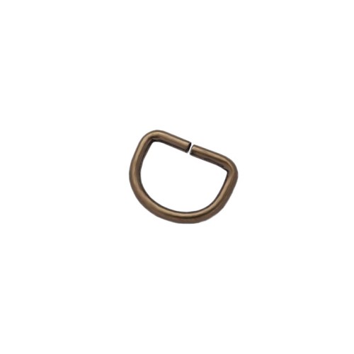 D-ring 20x15mm (Steel,Antique)